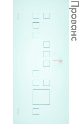 Межкомнатная дверь "ЭМАЛЬ" ПГ-16 (Цвет - Белый; Ваниль; Прованс; Капучино; Графит)