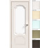 Межкомнатная дверь "ЭМАЛЬ" ПО-03 (Цвет - Белый; Ваниль; Прованс; Капучино; Графит)