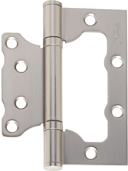 Петля накладная (бабочка) Vela 100*75*2.5-2BB-NIS матовый никель