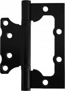 Петля накладная (бабочка) Vela 100*75*2.5-2BB-BL чёрный