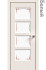 Межкомнатная дверь "ЭМАЛЬ" ПО-08 (Цвет - Белый; Ваниль; Прованс; Капучино; Графит)
