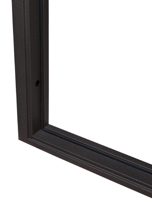 ПРОМЕТ "Марс 6 Классика" Дуб Тёмный Квартирный (2050х860 Правая) | Входная металлическая дверь