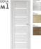 Межкомнатная дверь "БОНА" 01М (Цвета - Лиственница Сибиу; Дуб Сонома; Дуб Стирлинг) КОПИЯ ПРИБИВНОЙ