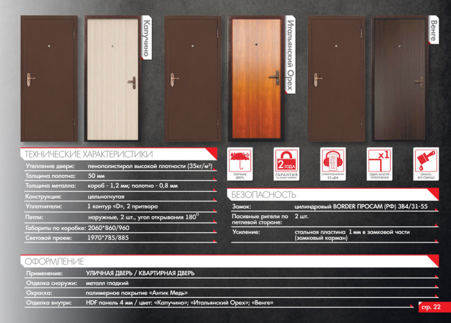 ПРОМЕТ "Спец ПРО" Капучино (2060х960 Правая) | Входная металлическая дверь