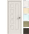 Межкомнатная дверь "ЭМАЛЬ" ПГ-05 (Цвет - Белый; Ваниль; Прованс; Капучино; Графит)