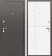 ПРОМЕТ "Марс 6" Ясень Белый (2050х860 Правая) | Входная металлическая дверь