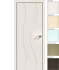 Межкомнатная дверь "ЭМАЛЬ" ПГ-06 (Цвет - Белый; Ваниль; Прованс; Капучино; Графит)