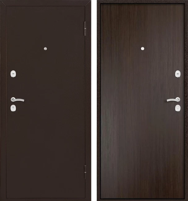 ПРОМЕТ "МАРС 3" ВЕНГЕ  ВХОДНАЯ МЕТАЛЛИЧЕСКАЯ ДВЕРЬ