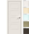 Межкомнатная дверь "ЭМАЛЬ" ПГ-08 (Цвет - Белый; Ваниль; Прованс; Капучино; Графит)