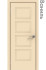 Межкомнатная дверь "ЭМАЛЬ" ПГ-08 (Цвет - Белый; Ваниль; Прованс; Капучино; Графит)