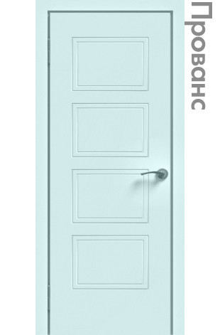 Межкомнатная дверь "ЭМАЛЬ" ПГ-08 (Цвет - Белый; Ваниль; Прованс; Капучино; Графит)