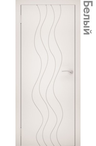 Межкомнатная дверь "ЭМАЛЬ" ПГ-12 (Цвет - Белый; Ваниль; Прованс; Капучино; Графит)